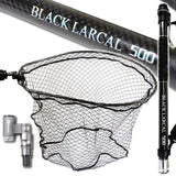 GOKUSPE Shoa Salt Exclusive Stay Carbon Landing Net Set Black Larcal 5m / 5.5m / 6m + Landing Net L + Tamjoin 3 -piece set