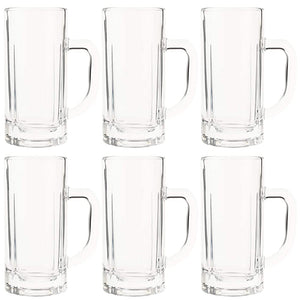 TOYO-SASAKI GLASS Beer Mug, Clear, Dishwasher Safe, Made in Japan