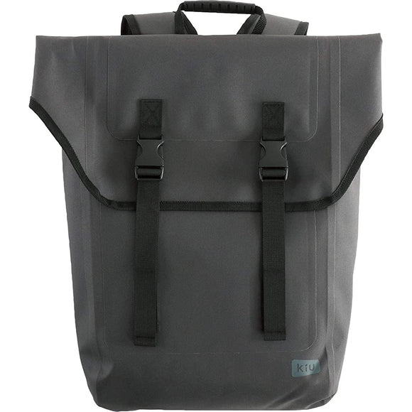 KiU K127-913 Backpack, Gray, 19.7 x 8.9 x 3.9 inches (50 x 22.5 x 10 cm)