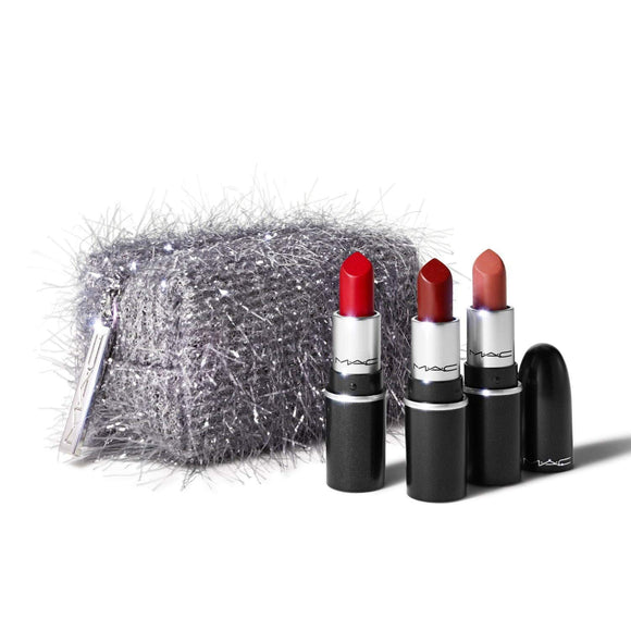 MAC 2020 Christmas Coffret Firework Like A Charm Mini Lipstick Kit/Red/1.8 g Each