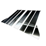 Brightz 21764 Every van DA17V Ultra Mirror Stainless Steel Black Plated Pillar Panel NO VISOR