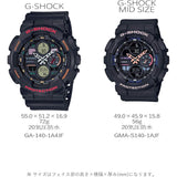 [Casio] G-Shock Watch Mid-size Model GMA-S140-1AJR Women's Black