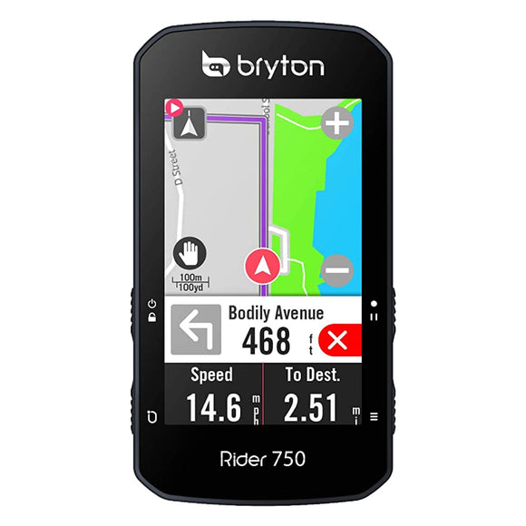 Bryton Rider 750 Rider 750 GPS Cycle Computer Cycon (750E)