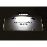 POSH 500494 Motorcycle Accessories LED License Lamp Kit, UNIVERSAL