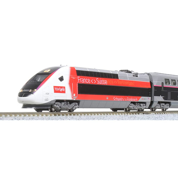 KATO 10-1762 N Gauge TGV Lyria Euroduplex Train Set of 10