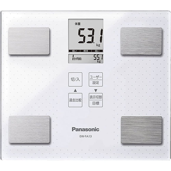 Panasonic Body Weight & Composition Scale EW - FA13, whites