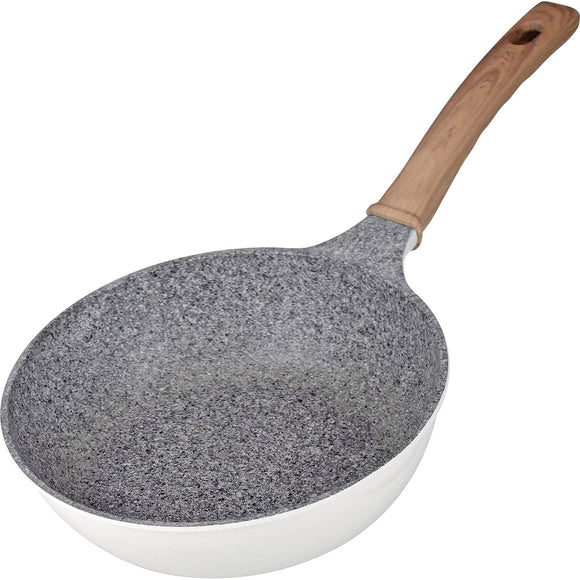 Wahei Freiz RB-1764 Non-Stick Long Lasting Deep Frying Pan, 9.4 inches (24 cm), Induction and Gas Compatible