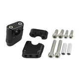 POSH 070052-06 Muscle Position Bracket, Motorcycle Accessory, Black