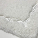 Senko M+home New Sofis Bath Mat, Approx. 19.7 x 31.5 inches (50 x 80 cm), White 36036