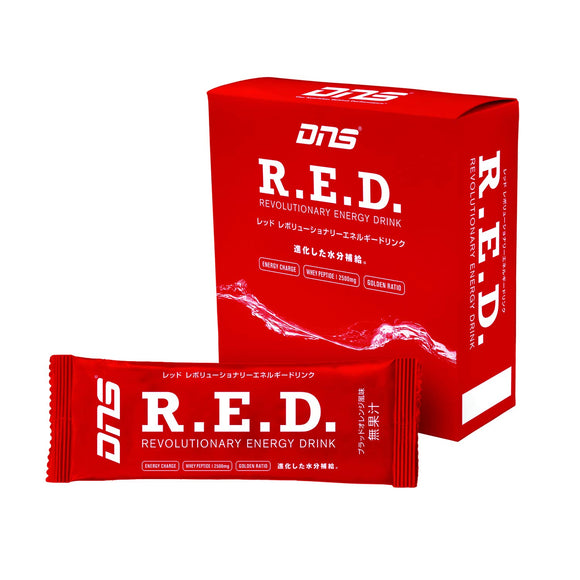 DNS Red Blood Orange Flavor Powder during Sports Drink 160g (16g x 10 Bags) Hydration