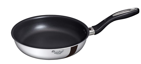 Vita Craft 3436 Frying Pan, Silver, 10.2 inches (26 cm), Induction Compatible, Chameleon