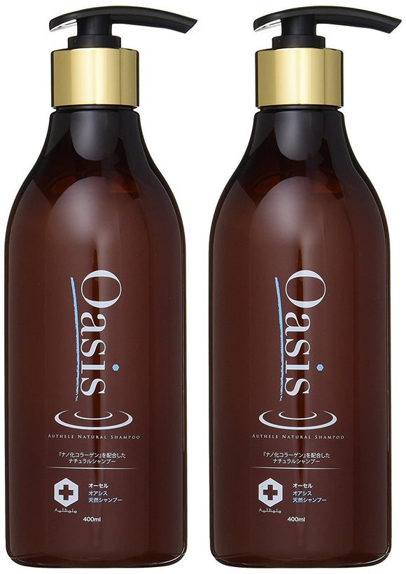 OASIS (oasis) natural shampoo 400ml × 2 set