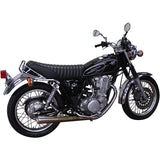 Heavens Custom Seat Cover SR400/500 Black/Tack Roll SR-CSC-BK-C