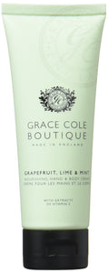 Grace Call Boutique Hand & Body Cream Grapefruit Lime & Mint 75ml