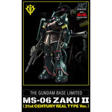 HG 1/144 Gundam Base Limited Zaku II (21stCENTURY REAL TYPE Ver.)