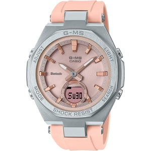 [Casio] Babygie Watch G-MS Bluetooth Solar MSG-B100-4AJF Women's Pink