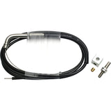Active (Active) DIY throttle wire Type-EVO 1400mm 2 bottles (stainless steel fittings/outer: black) 1060300