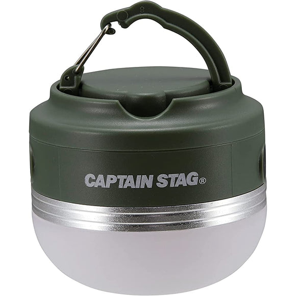 Captain Stag (CAPTAIN STAG) Light LED Light Lantern CS Portable Warm Light Warm Color Rechargeable [Brightness 180 Lumens/Continuous Lighting Approx. 7-14 Hours] Magnet Storage Bag Included Olive UK-4068