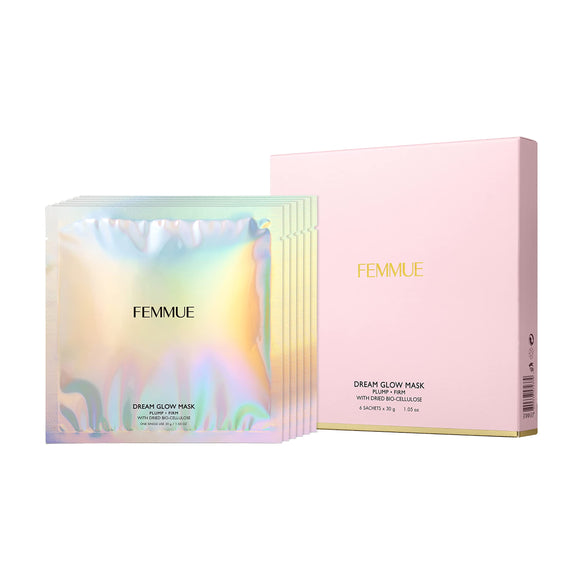 FEMMUE Dream Glow Mask PF [Firmness/Aging Care] 30mL x 6 Citrus (PF) [Firmness/Aging Care] Japanese Genuine Face Pack