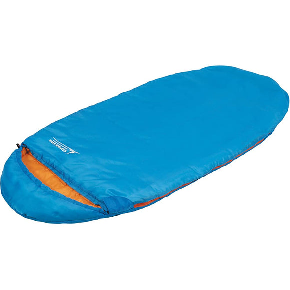 Captain Stag Sleeping Bag Sleeping Bag Egg-Shaped Sleeping Bag [Minimum Use Temperature 10 Degrees] Fully Washable with Storage Bag