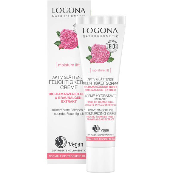 Logona Smoothing Day Cream <Rose> 30ml