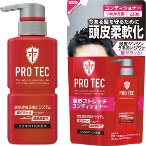 PRO TEC Scalp Stretch Conditioner Body Pump 300g + Refill 230g