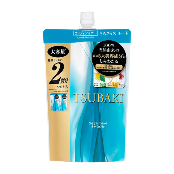 TSUBAKI Smooth Straight Hair Conditioner Refill Refill 660mL 660ml