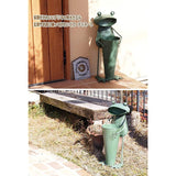 Murataya Sangyo Umbrella Stand Green Approx. 23 x 27 x 64 cm