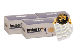 Fusion EX Plus 3 Box Set, Citrulline, Arginine, Krachaidam, Mens, Supplement, FusionEX Plus