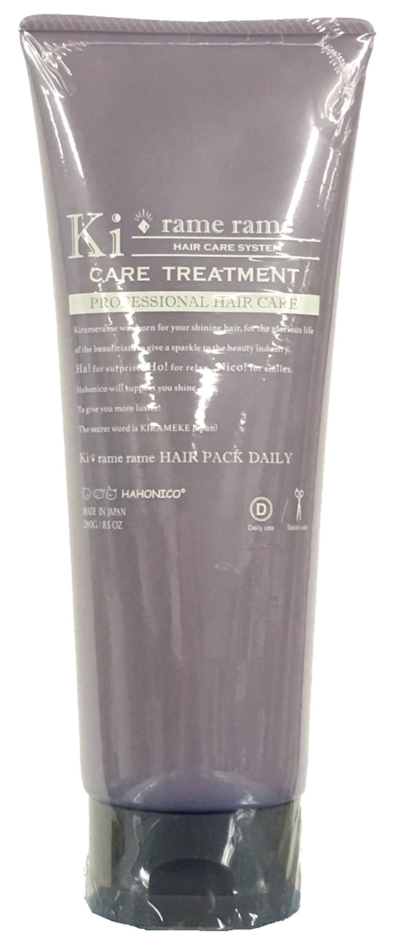 Hahoniko Kiramerame Maintenance Care Hair Pack Daily 240g Treatment White 240g