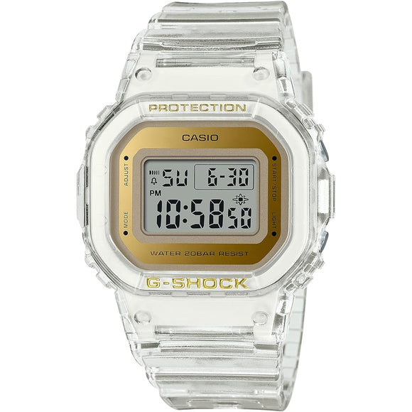 [Casio] G-Shock Watch Mid Size Model GMD-S5600SG-7JF Women's Clear Skeleton