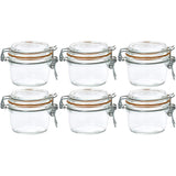 Le Parfait Condiment Container, Clear, 125cc Terine, 922925, 922925, Set of 6