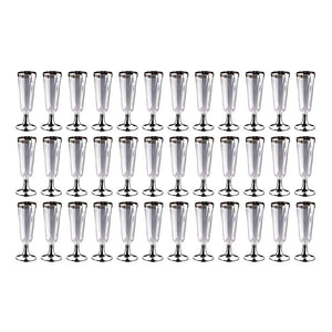 36 Disposable Champagne Glasses (Parfait, Dessert Cup, Wine Glass, Champagne Glasses) SVSHA36