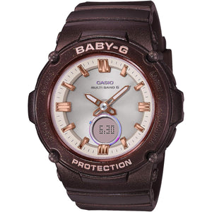 [Casio] Baby Gee Radio Solar Starlit Bezel Series BGA-2700SD-5AJF Women's Brown