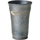 Shigaraki Ware Hechimon Long Cup Brush Ibushi