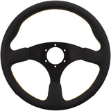 WORKS BELLS WB STEERING 350 φ Yellow Stitching WBSTERRING