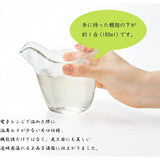 Aderia Tsugaru Vidro, For Japanese Sake, Microwave-safe, Heat Resistant