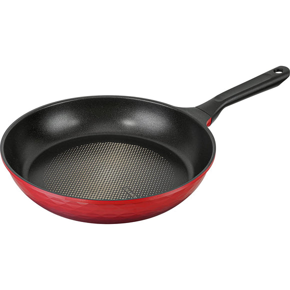 Wahei Freiz RB-2128 Lightweight Large Frying Pan, 11.8 inches (30 cm), Diamond Coat, For Gas Fires