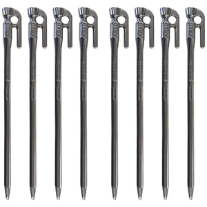 ELLISSE MK-280ST Made in Japan High Strength and Corrosion Resistant Stainless Steel Forged Pegs Elizse Stake 11.0 inches (28 cm)