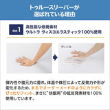 Shop Japan True Sleeper Premier Care Memory Foam Mattress Topper, Single, White, Antibacterial, Deodorizing, 2.0 inches (5 cm) Thick, Made in Japan