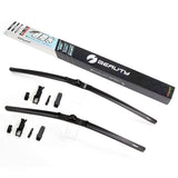 ZFW60475 Super Water Repellent Wiper Blade, for Audi A5 / BMW X1 / Golf5 6, Driver Side 23.6 Inches (600 mm), Passenger Side 18.7 Inches (475 mm), for 1 CAR