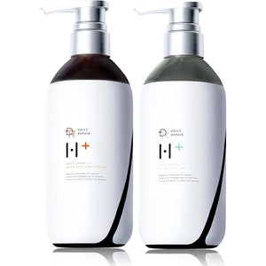 DRH+ Scalp Hematine Shampoo 400ml & Treatment 390g (Set) [Beauty Salon Exclusive Aging Care Damage Repair]