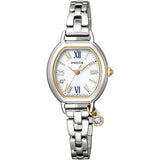 [Citizen] Watch Wicca Bracelet Line #Tokimeku Diamond with Replacement Band 1 Point Diamond Swarovski Crystal KP2-515-13 Women's Silver