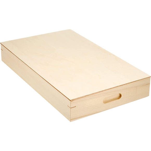 Nagano White Wood Mochi Buckwheat Storage Box 2440