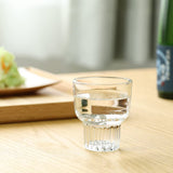 Aderia 598 Sake Cup Clear Liquor Glass 2.2 fl oz (65 ml), Set of 12, Made in Japan