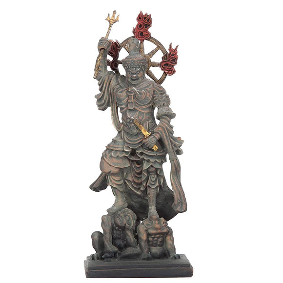 Jikokuten Miniature Buddha Statue (21 3D Mandalas, Shingon Sect 1200 Commemorative of the Shingon Sect