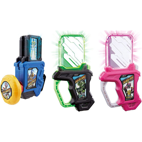 Bandai DX Kamen Rider Ex-Aid Memorial Finish Gashat Set II