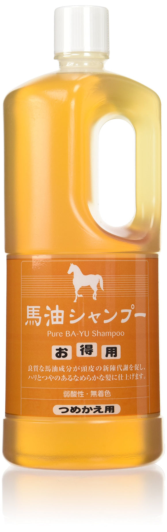 Azuma Shoji Horse Oil Shampoo Refill 1000ml