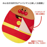 Nishikawa LF51106670C Sleeping Bag, Let's Go! Anpanman 46.1 x 55.1 inches (117 x 140 cm), Children's Sleeping Bag, Nap Comforter, Open with Buttons, Portable, Winning, Cream