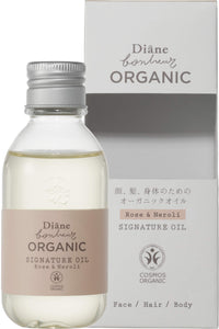 Hair & Body Oil [Rose & Neroli Fragrance] Diane Bonheur Organic 100ml